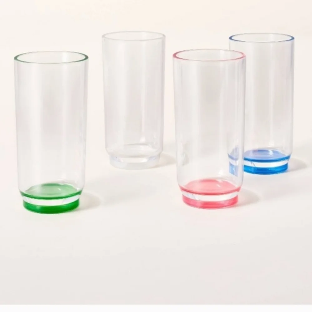 Kate Spade X Target 4 PC Highball Tumbler Set NIB